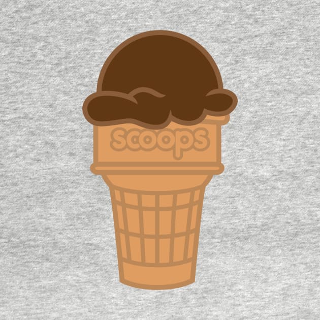 Cones - Chocolate by ScoopsBrand